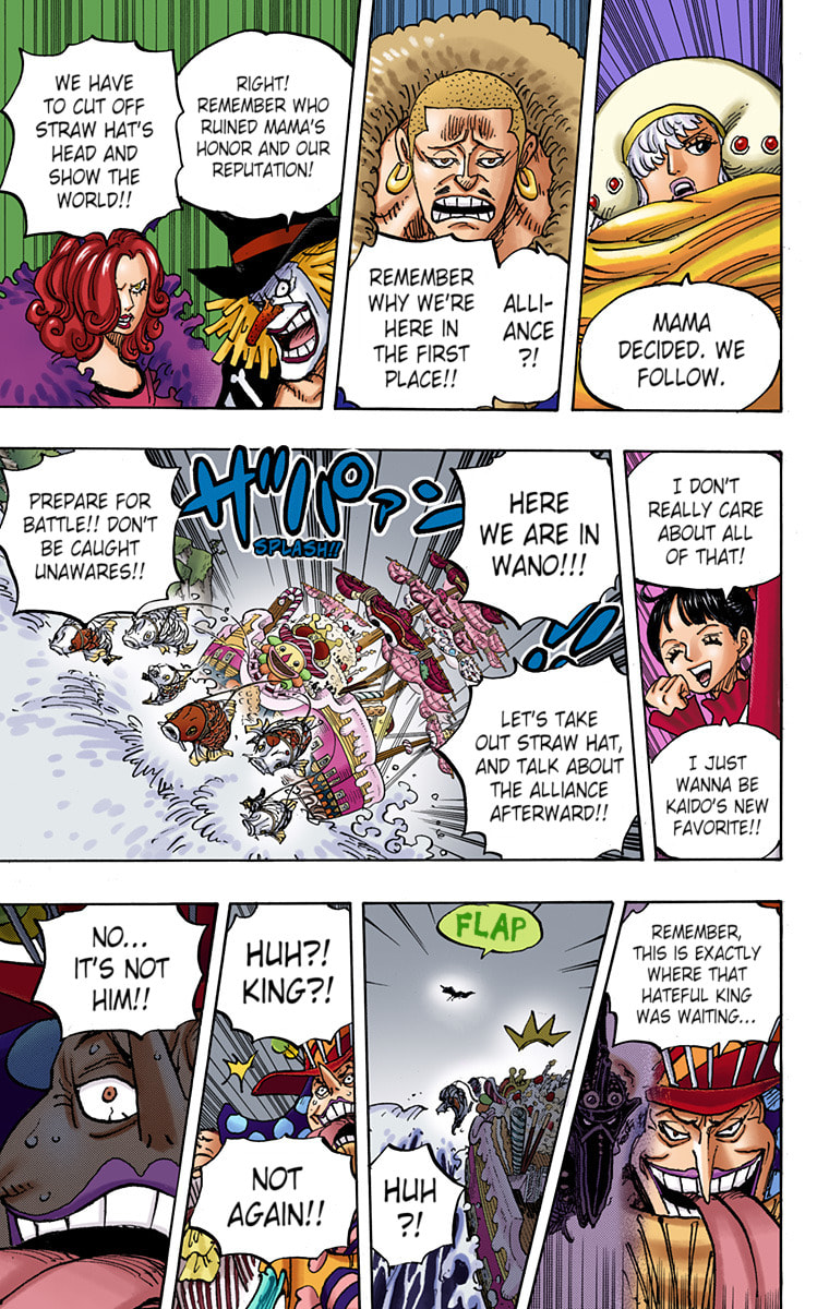 Read One Piece (Colored) chapter 981 image 16 on Lezhin