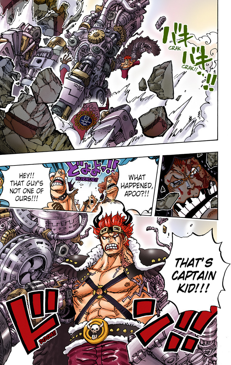 Read One Piece (Colored) chapter 981 image 2 on Lezhin