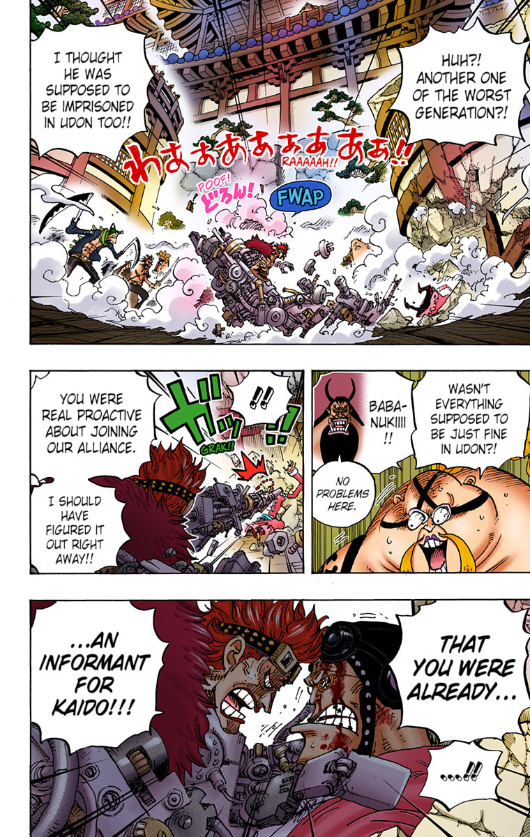 Read One Piece (Colored) chapter 981 image 3 on Lezhin