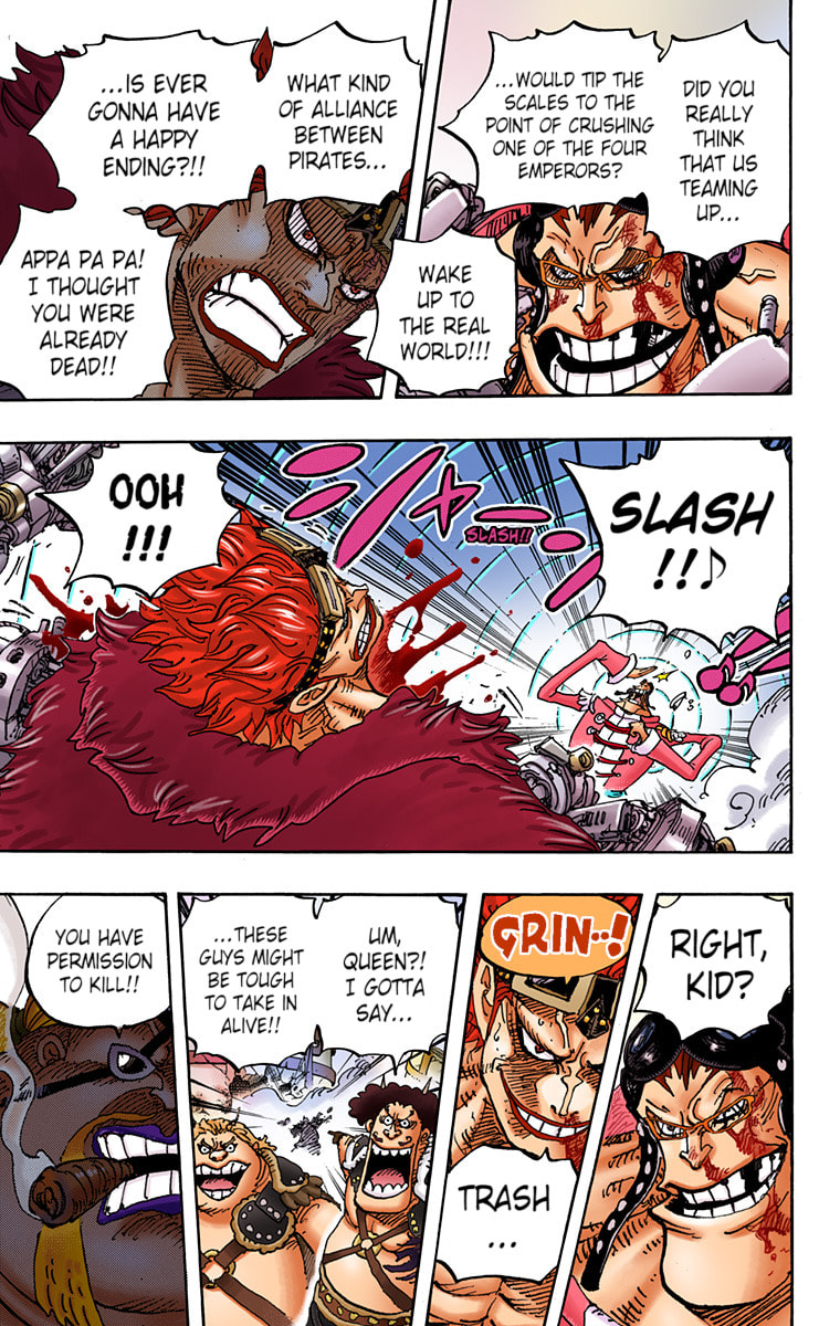 Read One Piece (Colored) chapter 981 image 4 on Lezhin