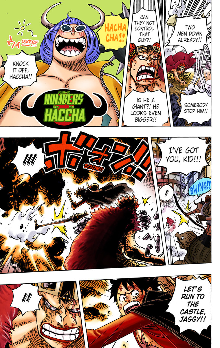 Read One Piece (Colored) chapter 981 image 6 on Lezhin