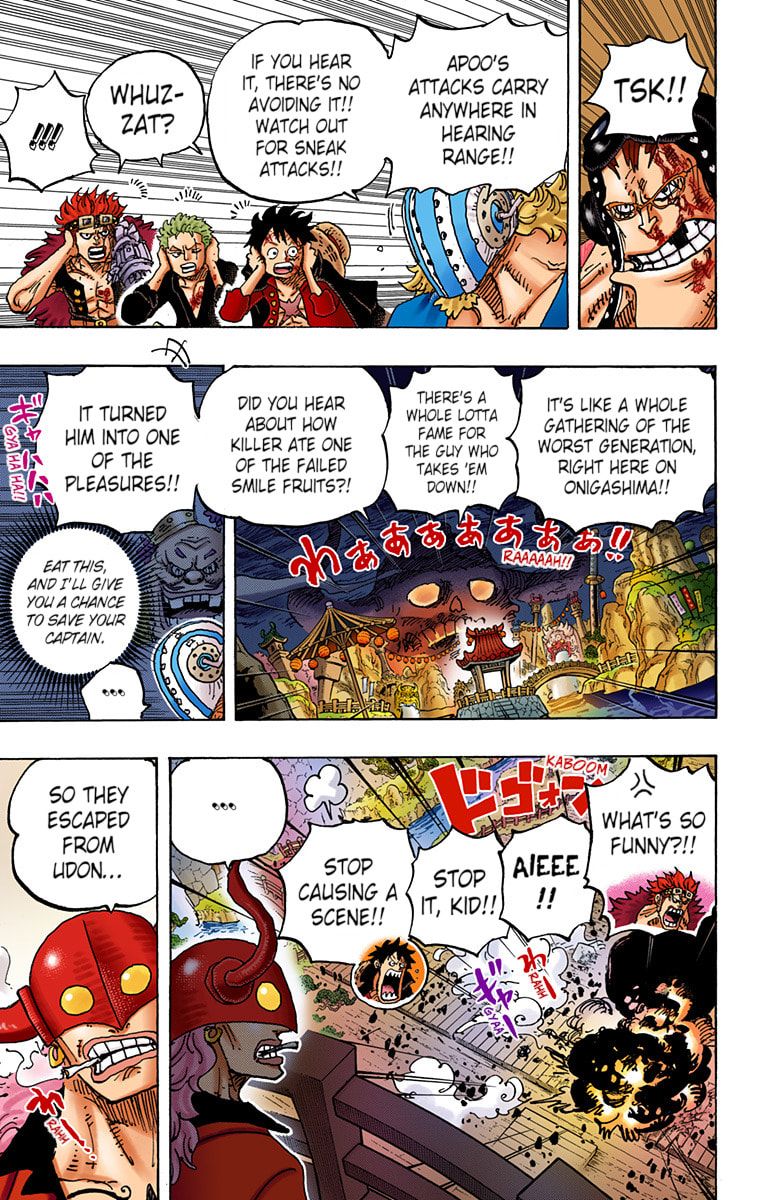 Read One Piece (Colored) chapter 981 image 8 on Lezhin