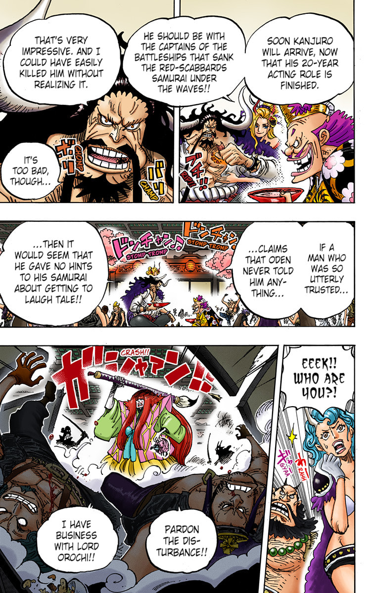 Read One Piece (Colored) chapter 982 image 2 on Lezhin
