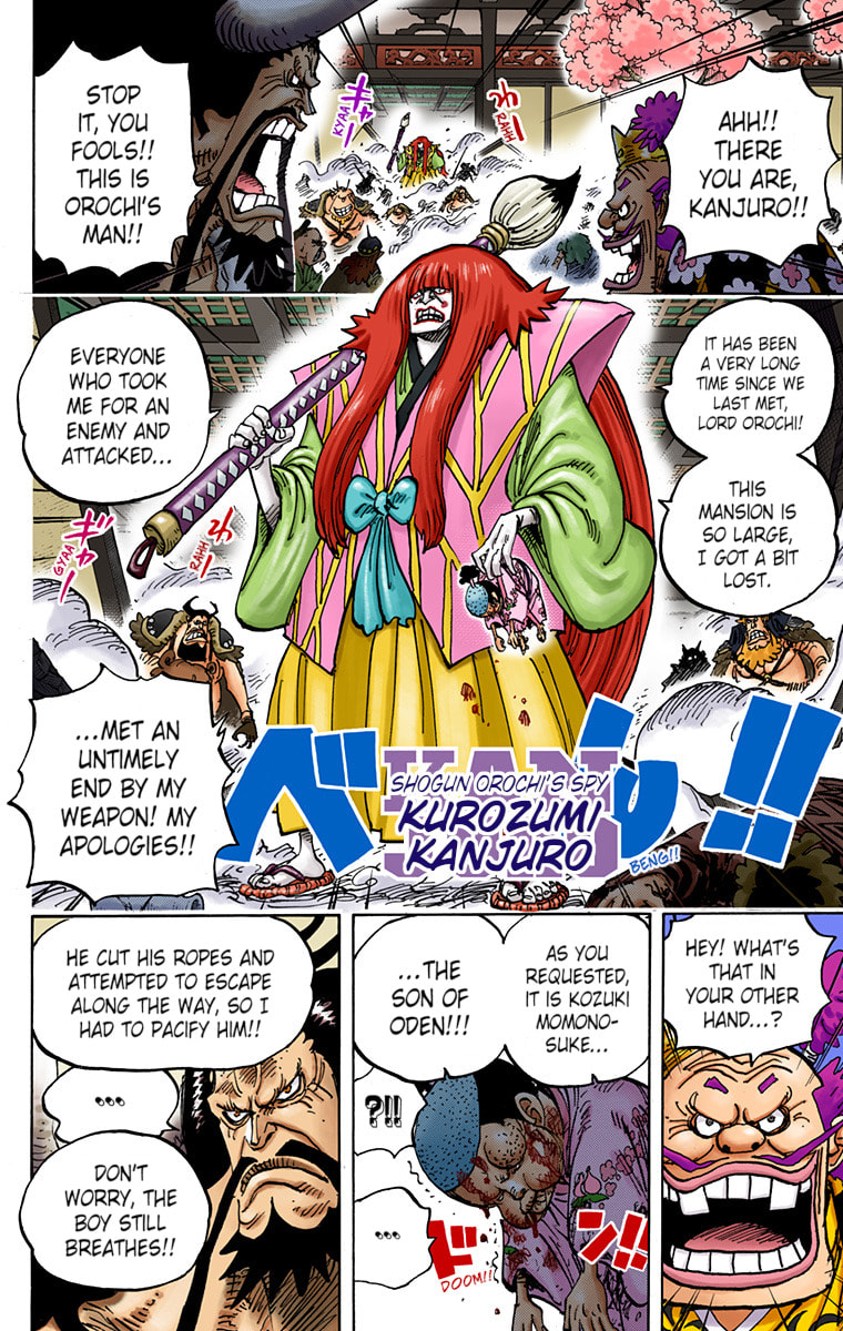 Read One Piece (Colored) chapter 982 image 3 on Lezhin