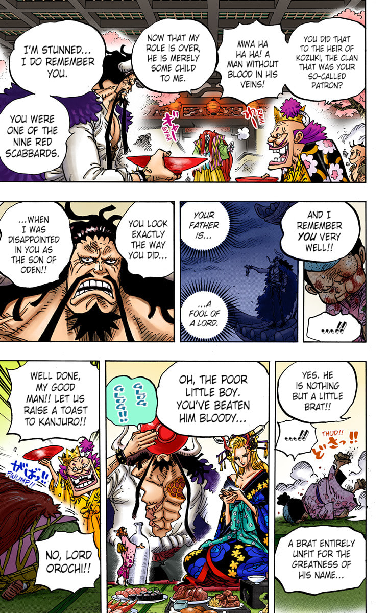 Read One Piece (Colored) chapter 982 image 4 on Lezhin