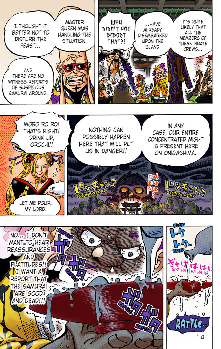 Read One Piece (Colored) chapter 982 image 6 on Lezhin