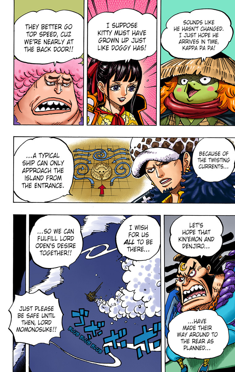 Read One Piece (Colored) chapter 982 image 9 on Lezhin