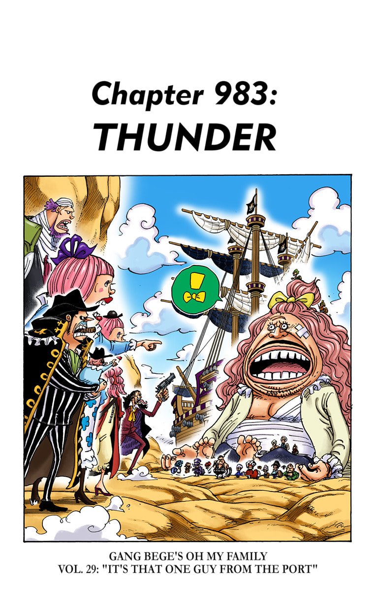 Read One Piece (Colored) chapter 983 image 0 on Lezhin