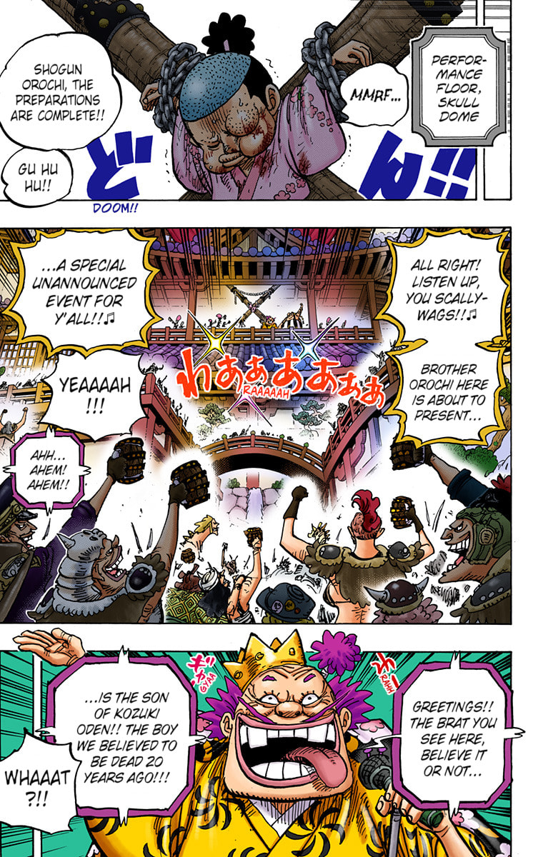 Read One Piece (Colored) chapter 983 image 4 on Lezhin