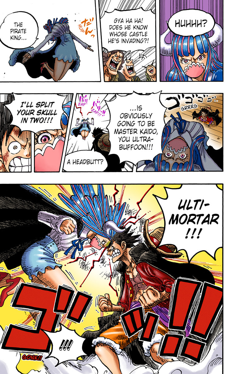 Read One Piece (Colored) chapter 983 image 8 on Lezhin