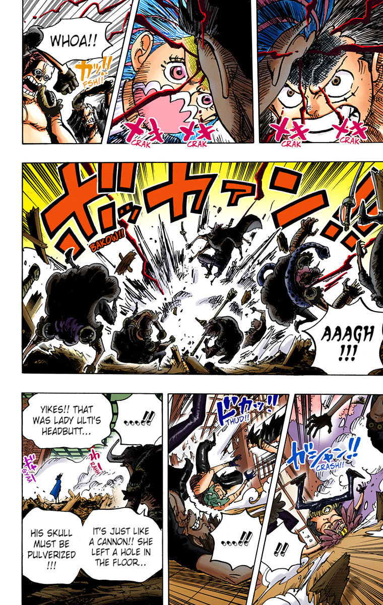 Read One Piece (Colored) chapter 983 image 9 on Lezhin