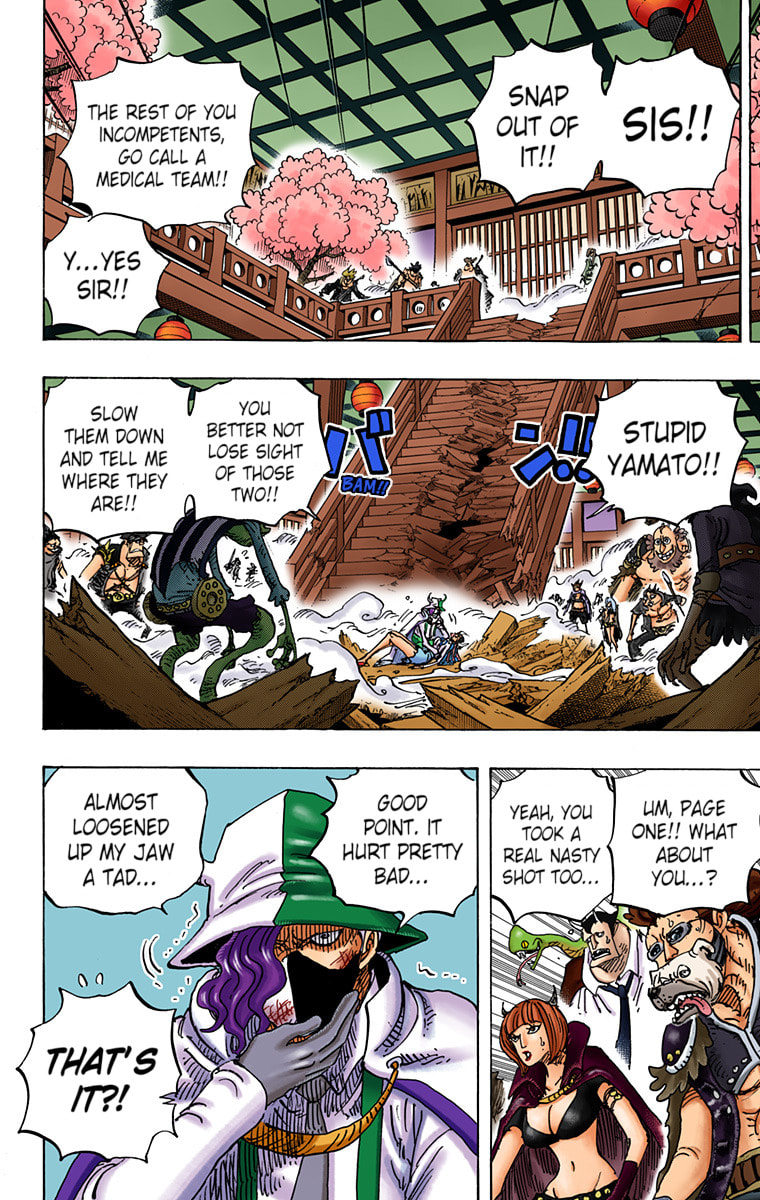 Read One Piece (Colored) chapter 984 image 1 on Lezhin