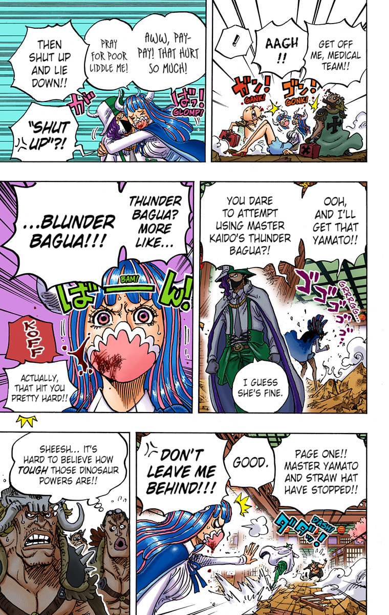 Read One Piece (Colored) chapter 984 image 2 on Lezhin