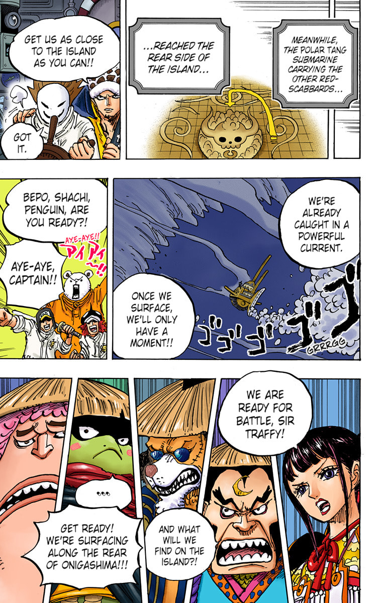 Read One Piece (Colored) chapter 984 image 8 on Lezhin
