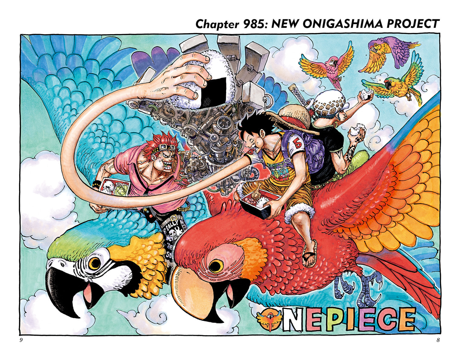 Read One Piece (Colored) chapter 985 image 1 on Lezhin