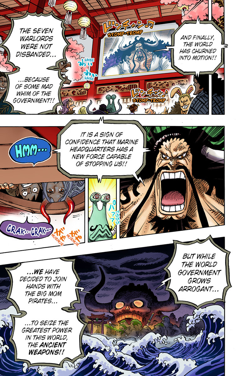 Read One Piece (Colored) chapter 985 image 10 on Lezhin