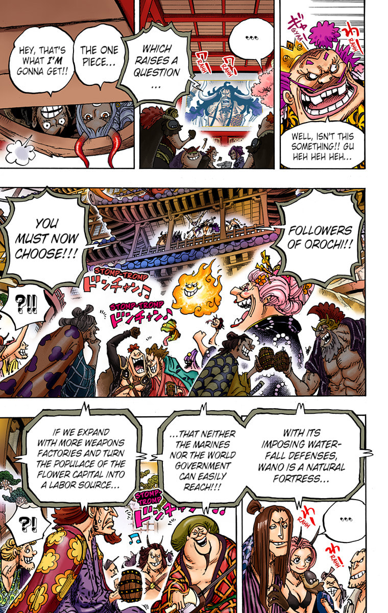 Read One Piece (Colored) chapter 985 image 13 on Lezhin