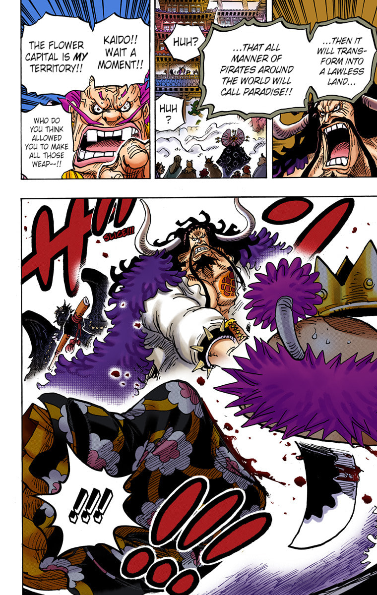 Read One Piece (Colored) chapter 985 image 14 on Lezhin