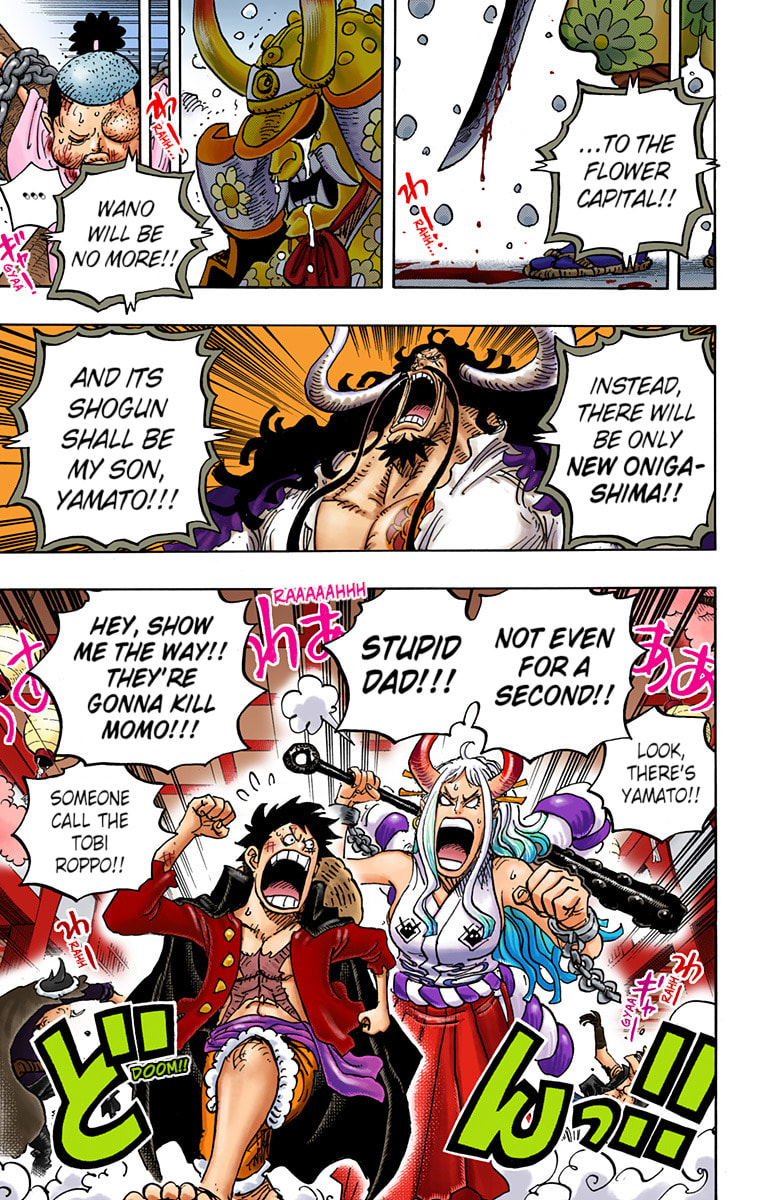 Read One Piece (Colored) chapter 985 image 17 on Lezhin