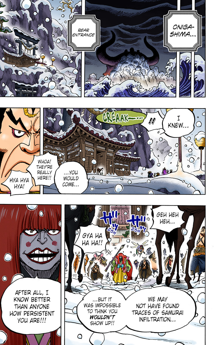 Read One Piece (Colored) chapter 985 image 3 on Lezhin