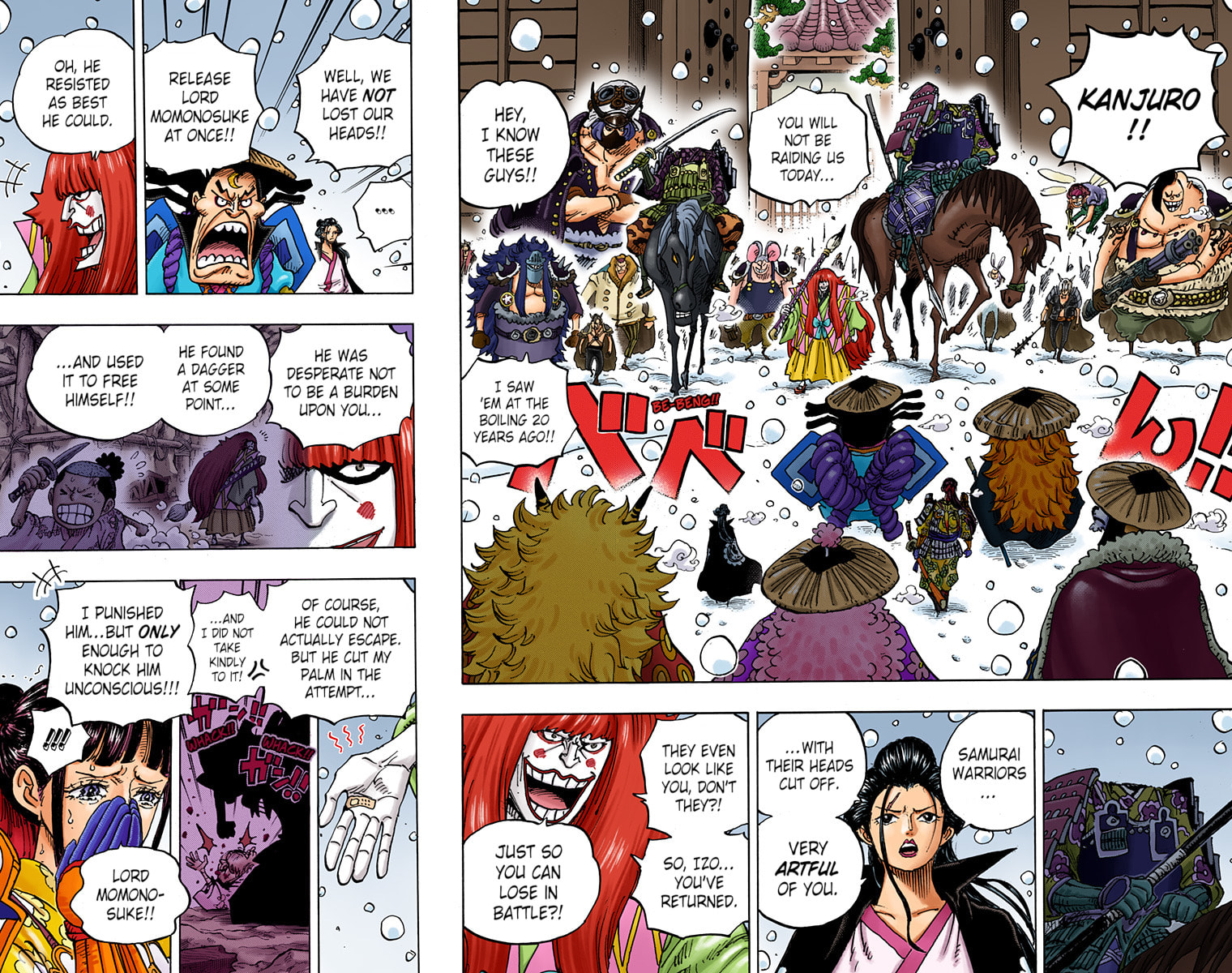 Read One Piece (Colored) chapter 985 image 4 on Lezhin