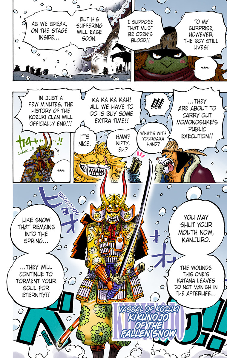 Read One Piece (Colored) chapter 985 image 5 on Lezhin