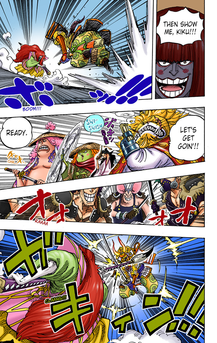 Read One Piece (Colored) chapter 985 image 6 on Lezhin
