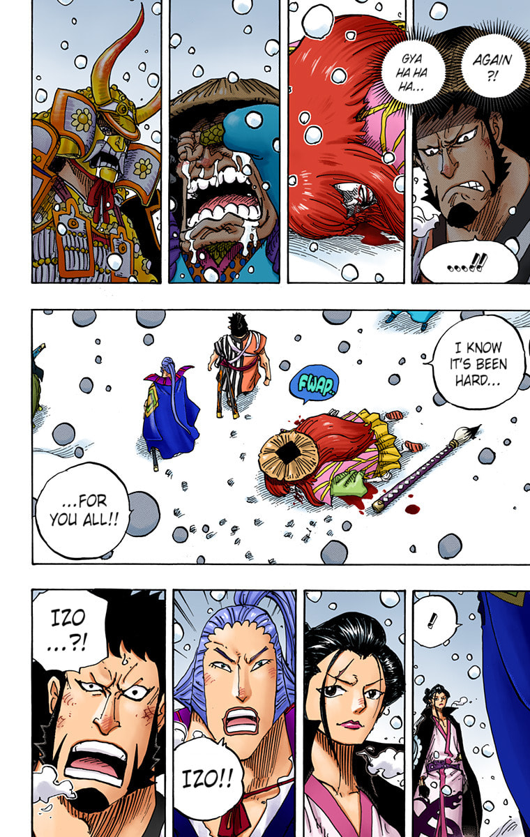 Read One Piece (Colored) chapter 986 image 2 on Lezhin