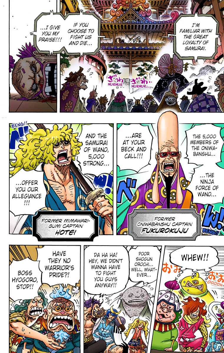 Read One Piece (Colored) chapter 986 image 4 on Lezhin