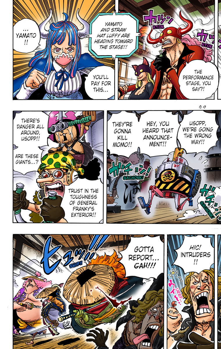 Read One Piece (Colored) chapter 986 image 8 on Lezhin