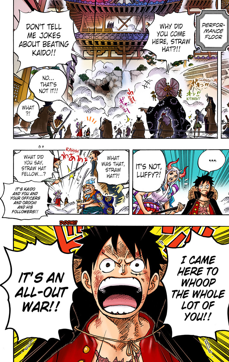 Read One Piece (Colored) chapter 987 image 10 on Lezhin