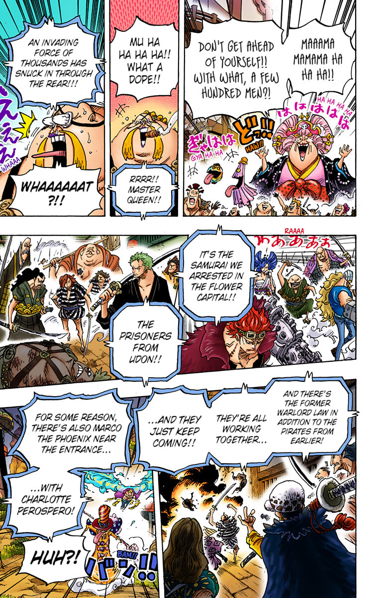 Read One Piece (Colored) chapter 987 image 11 on Lezhin