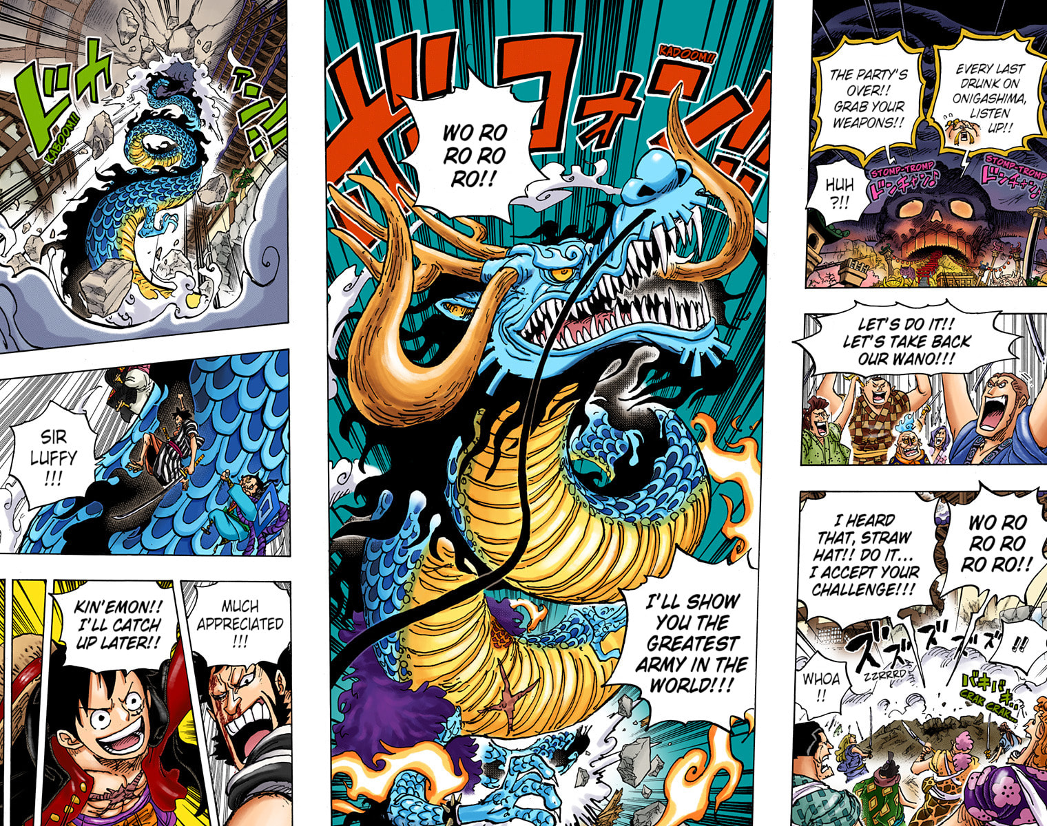 Read One Piece (Colored) chapter 987 image 12 on Lezhin