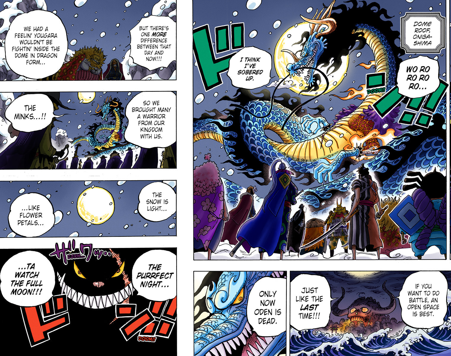 Read One Piece (Colored) chapter 987 image 13 on Lezhin