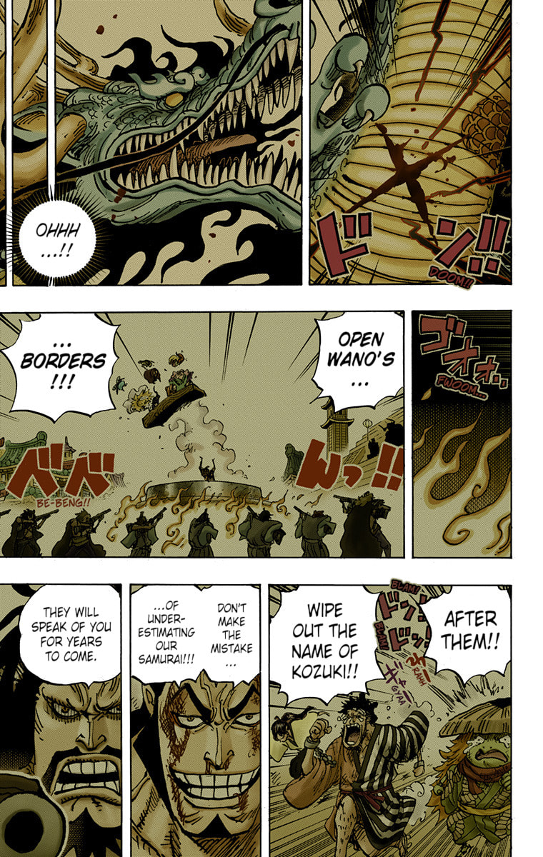 Read One Piece (Colored) chapter 987 image 2 on Lezhin