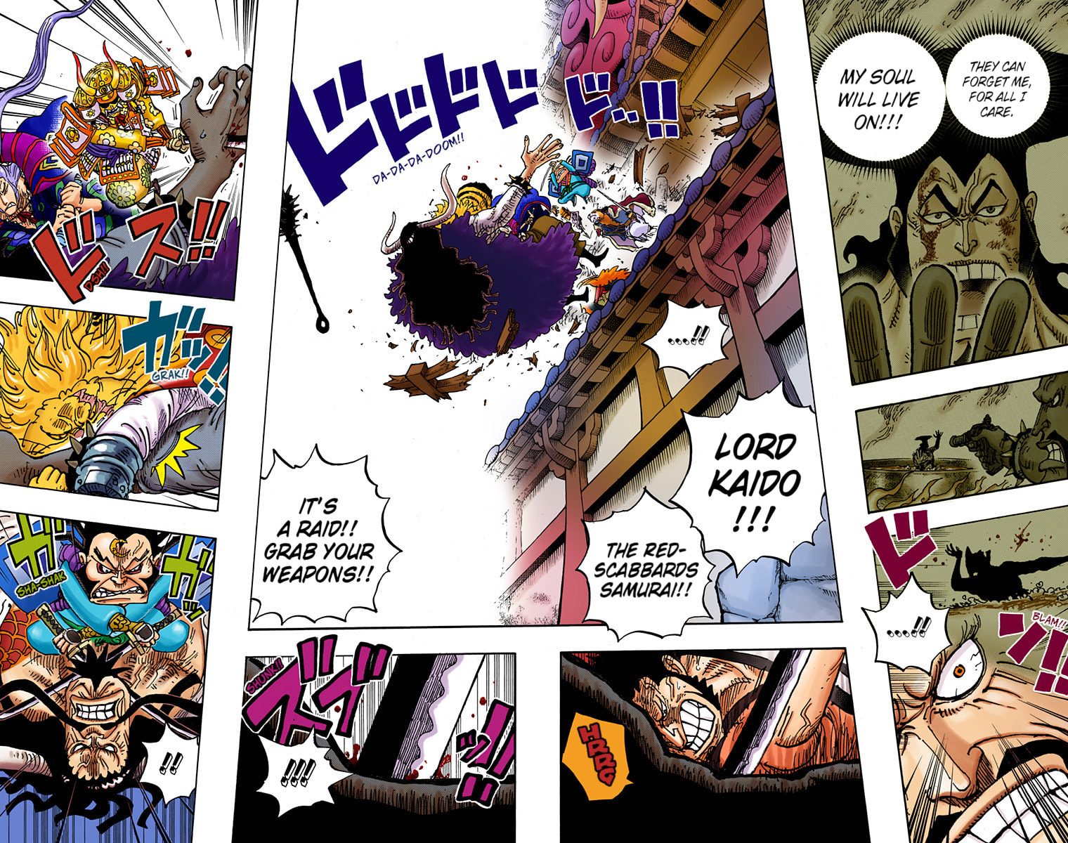 Read One Piece (Colored) chapter 987 image 3 on Lezhin