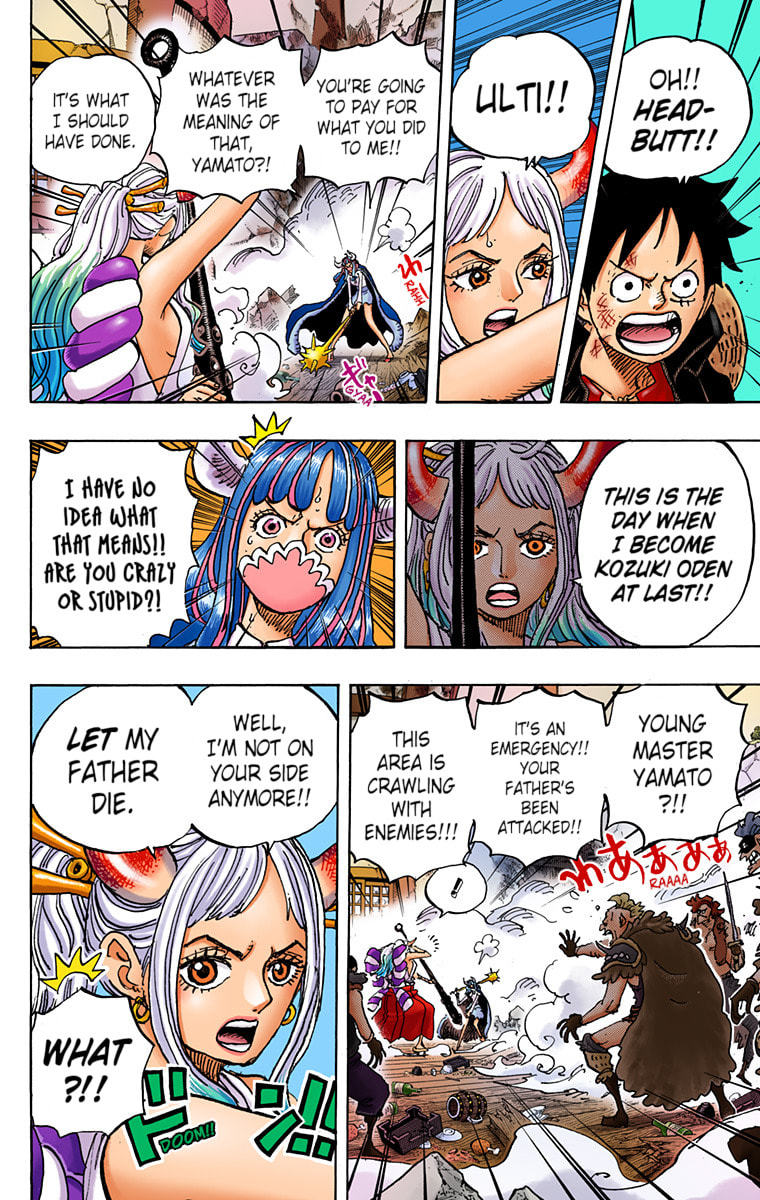 Read One Piece (Colored) chapter 987 image 7 on Lezhin