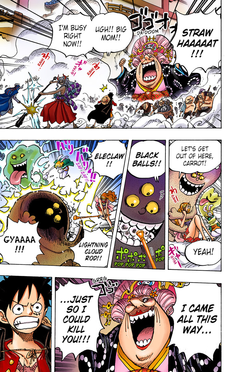 Read One Piece (Colored) chapter 987 image 8 on Lezhin