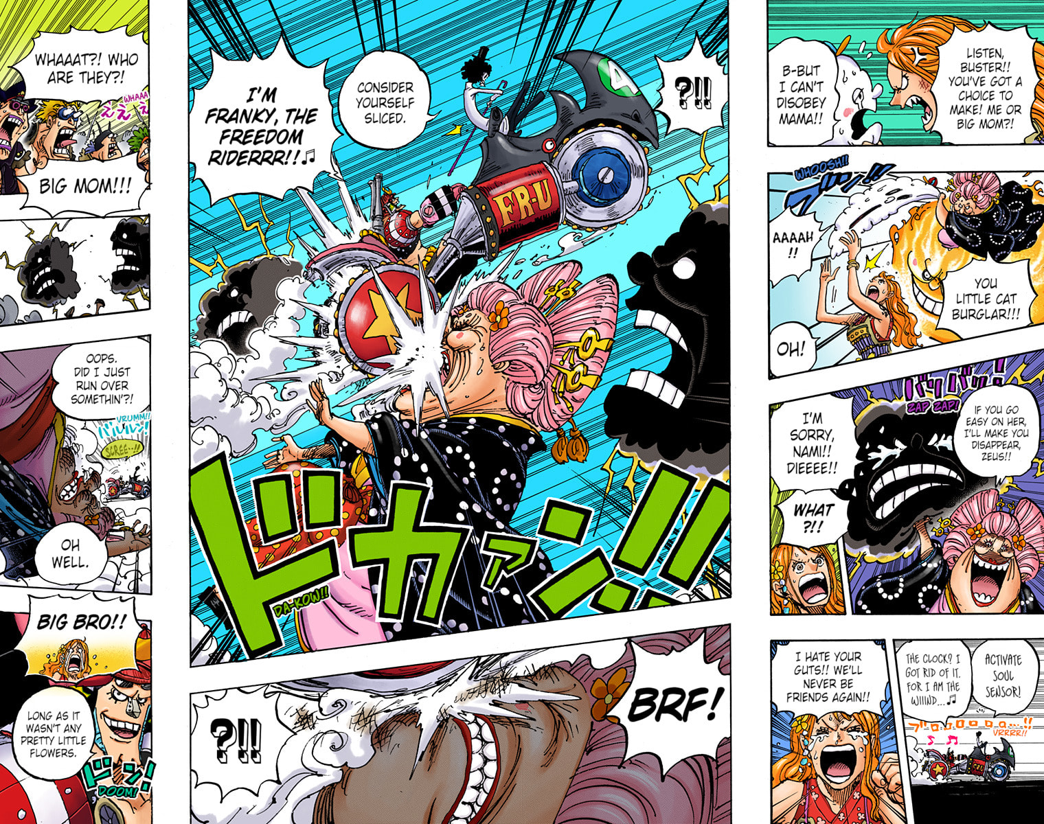 Read One Piece (Colored) chapter 988 image 11 on Lezhin