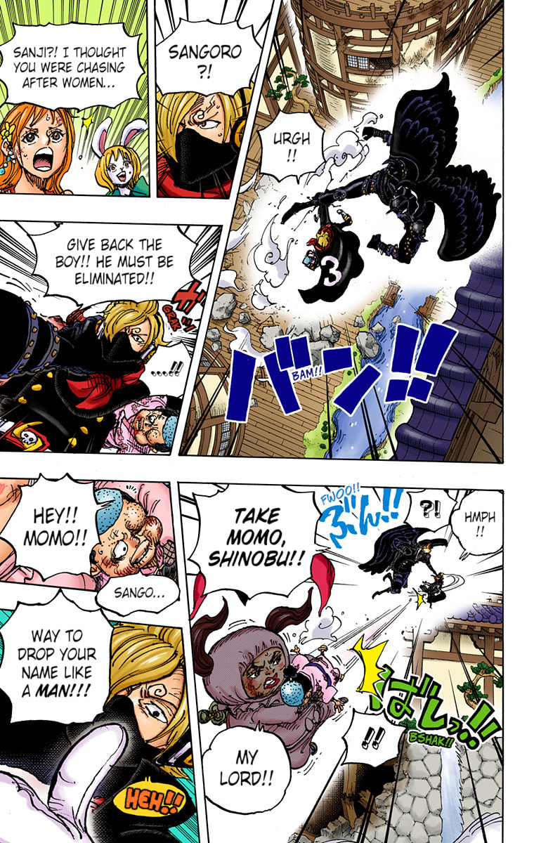 Read One Piece (Colored) chapter 988 image 7 on Lezhin