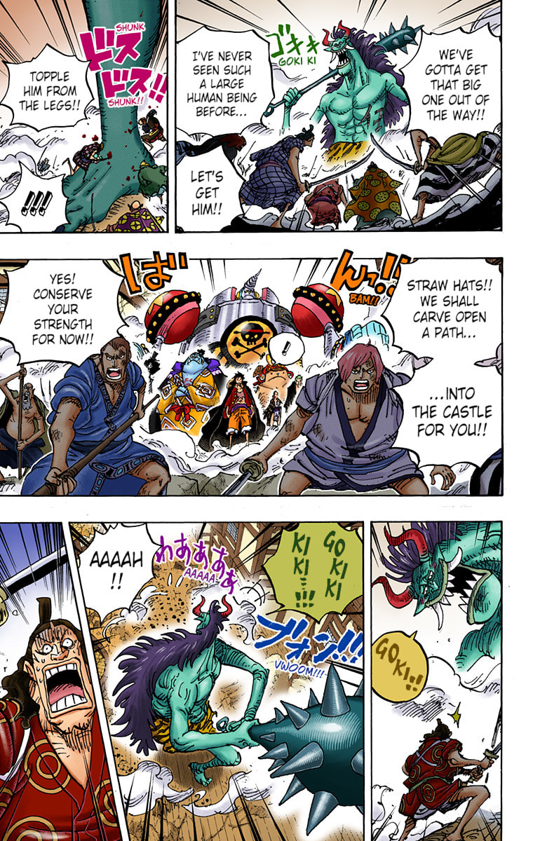 Read One Piece (Colored) chapter 990 image 10 on Lezhin