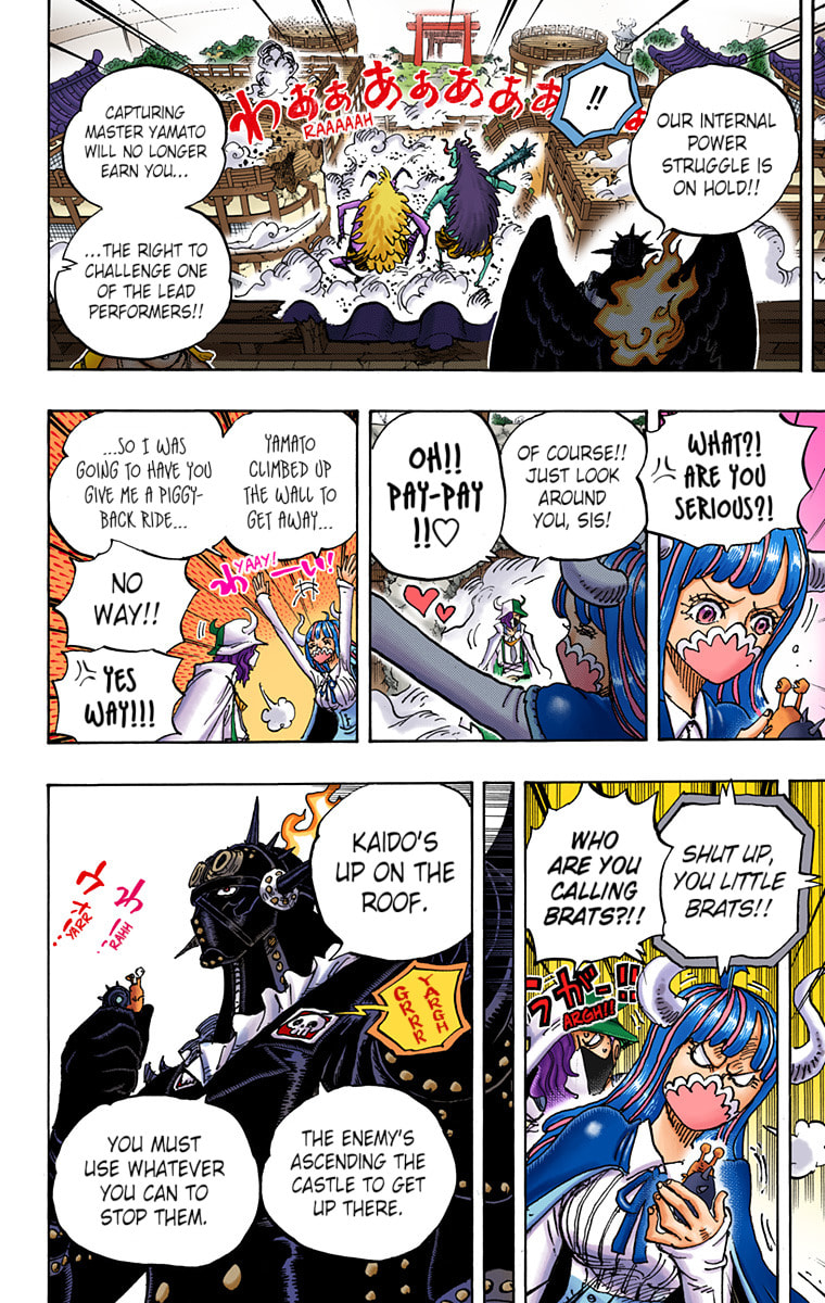 Read One Piece (Colored) chapter 990 image 7 on Lezhin