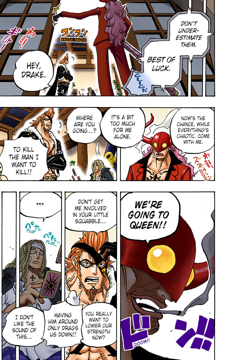 Read One Piece (Colored) chapter 990 image 8 on Lezhin