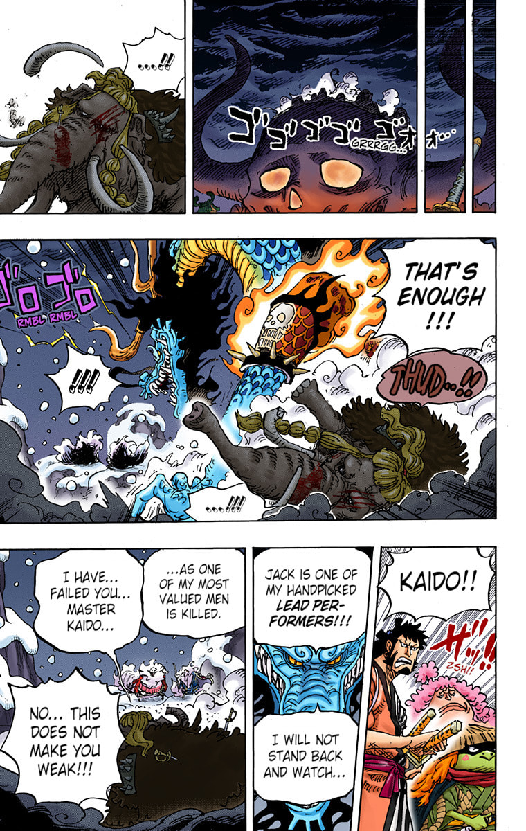 Read One Piece (Colored) chapter 991 image 12 on Lezhin