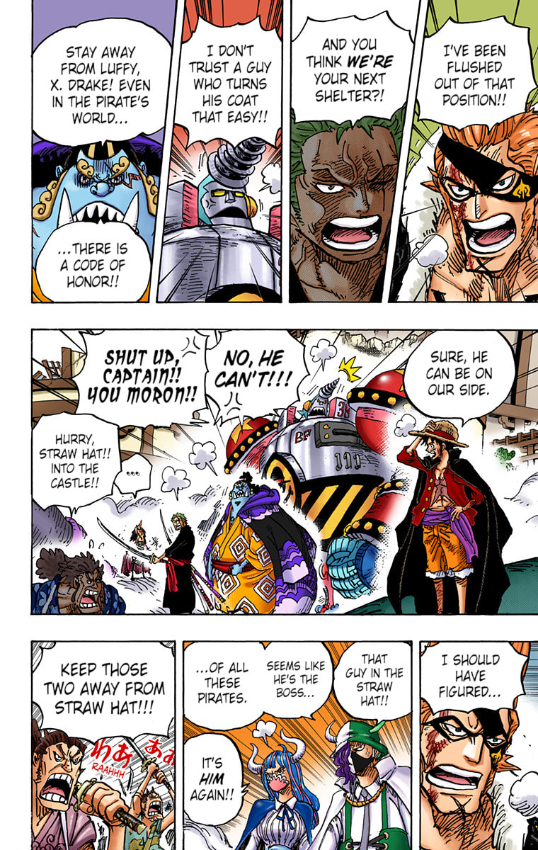 Read One Piece (Colored) chapter 991 image 3 on Lezhin