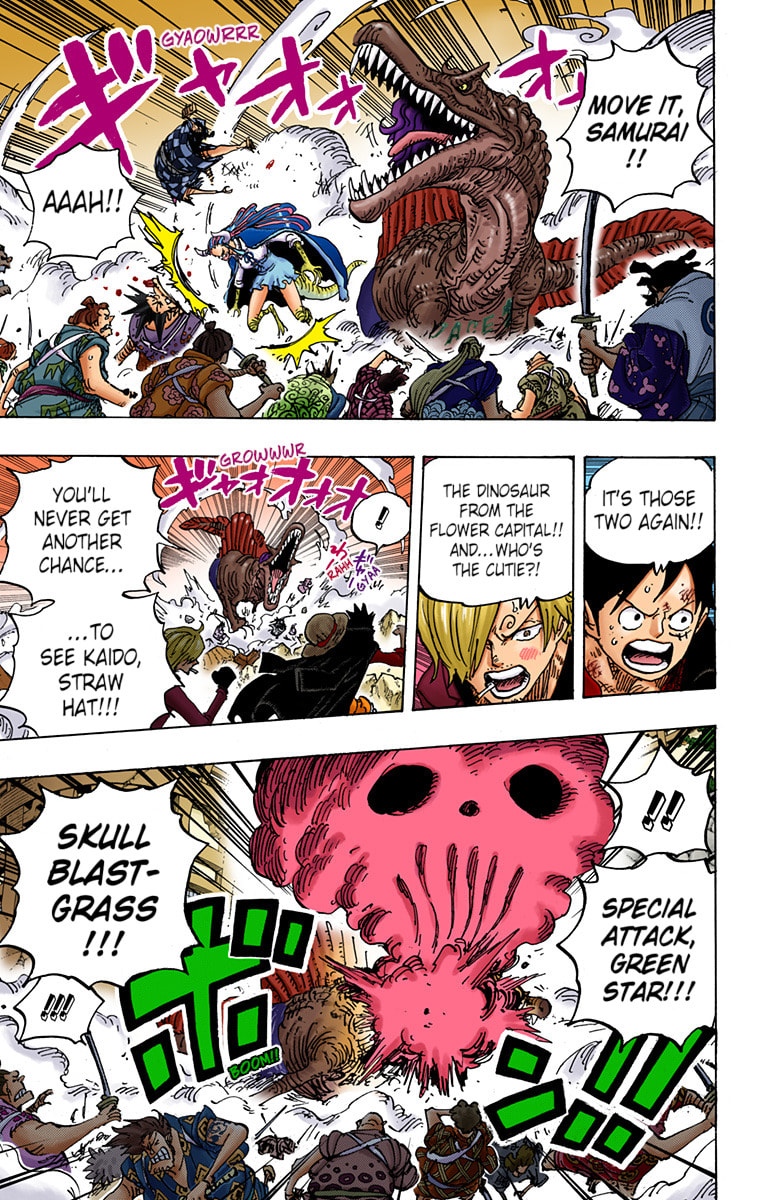 Read One Piece (Colored) chapter 991 image 4 on Lezhin