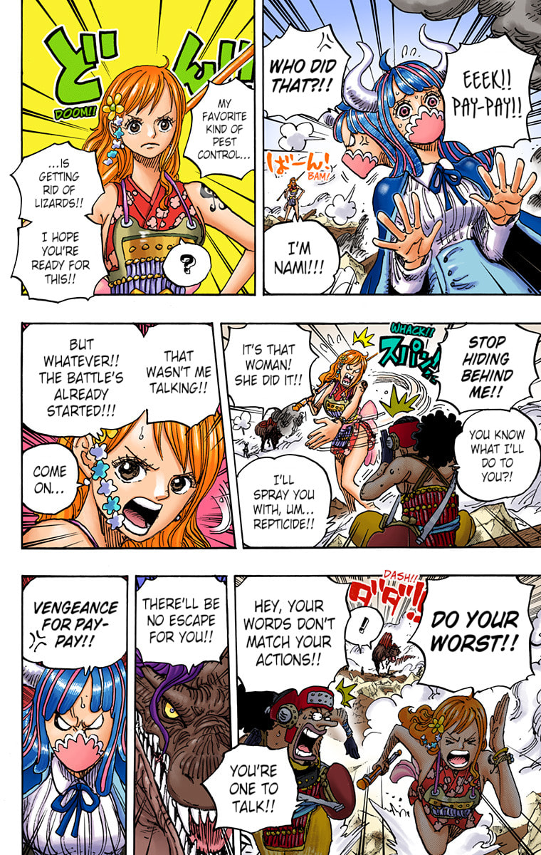 Read One Piece (Colored) chapter 991 image 5 on Lezhin