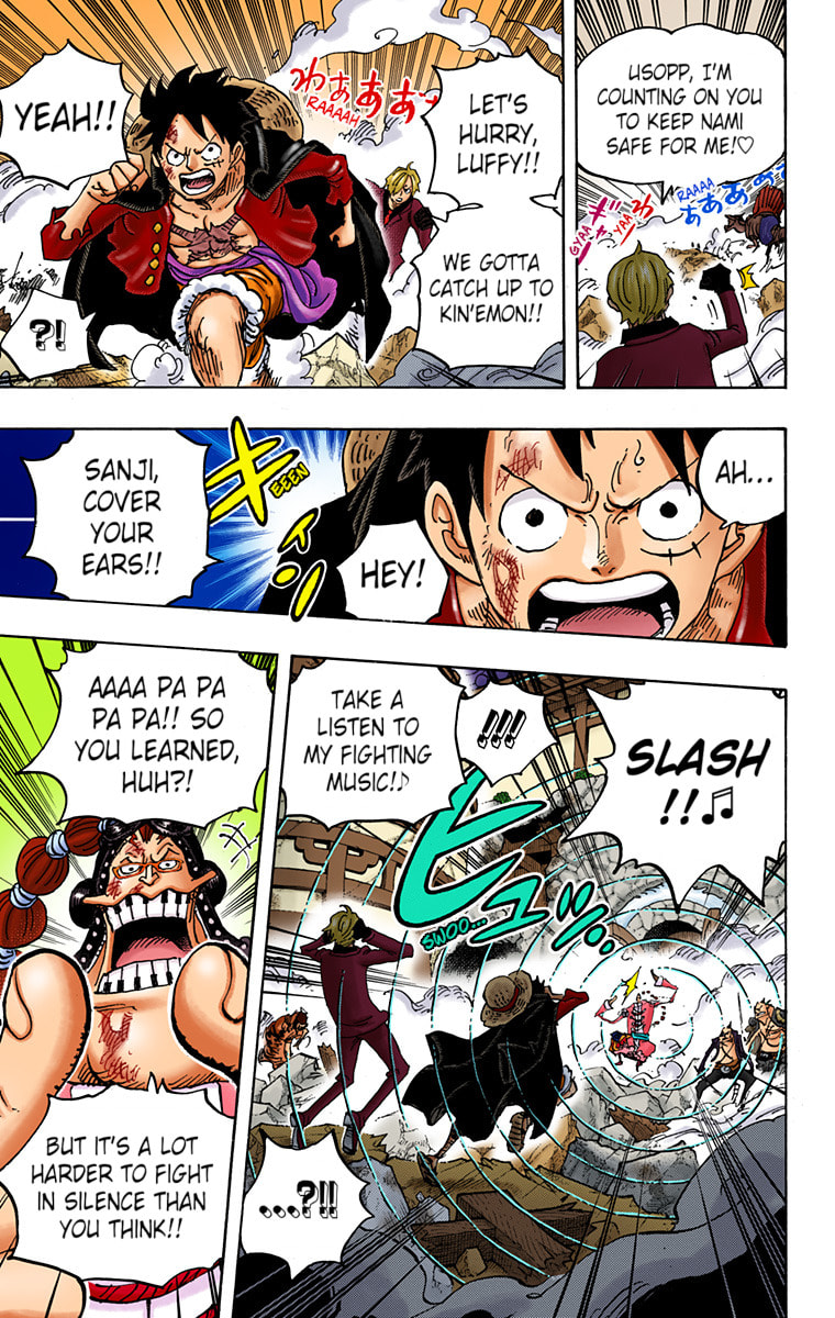 Read One Piece (Colored) chapter 991 image 6 on Lezhin
