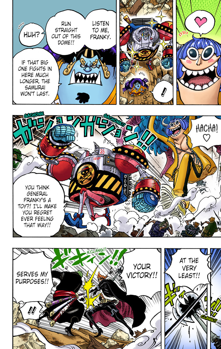 Read One Piece (Colored) chapter 991 image 9 on Lezhin