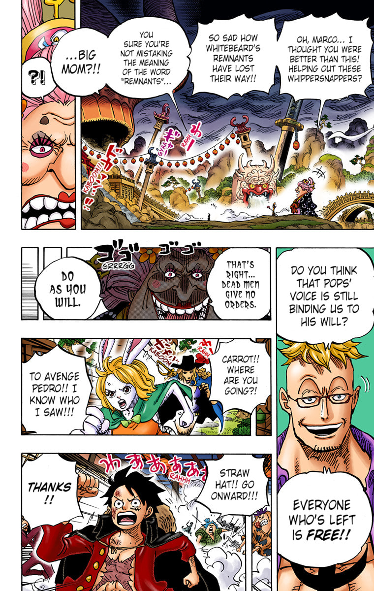Read One Piece (Colored) chapter 992 image 3 on Lezhin